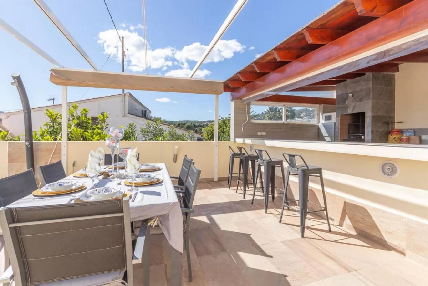 La Golondrina Villa Benissa Exteriör bild