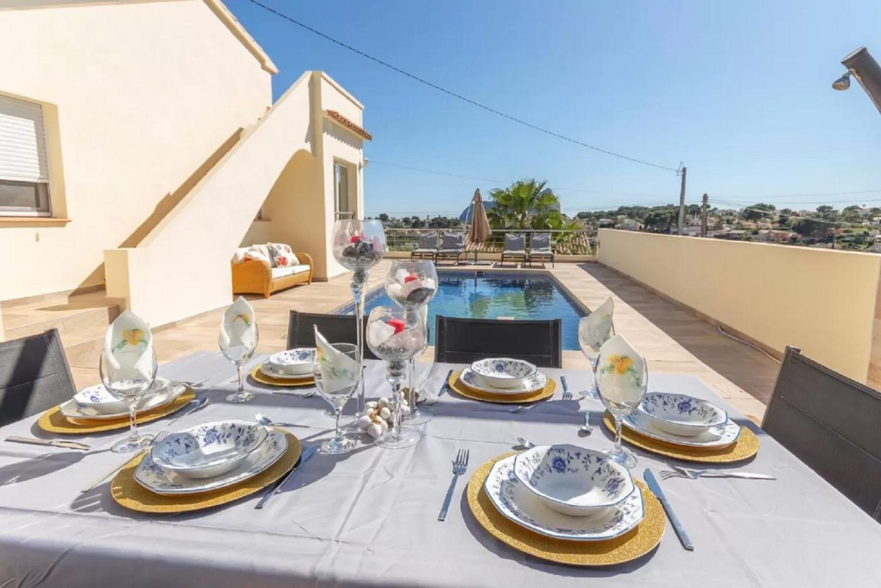 La Golondrina Villa Benissa Exteriör bild