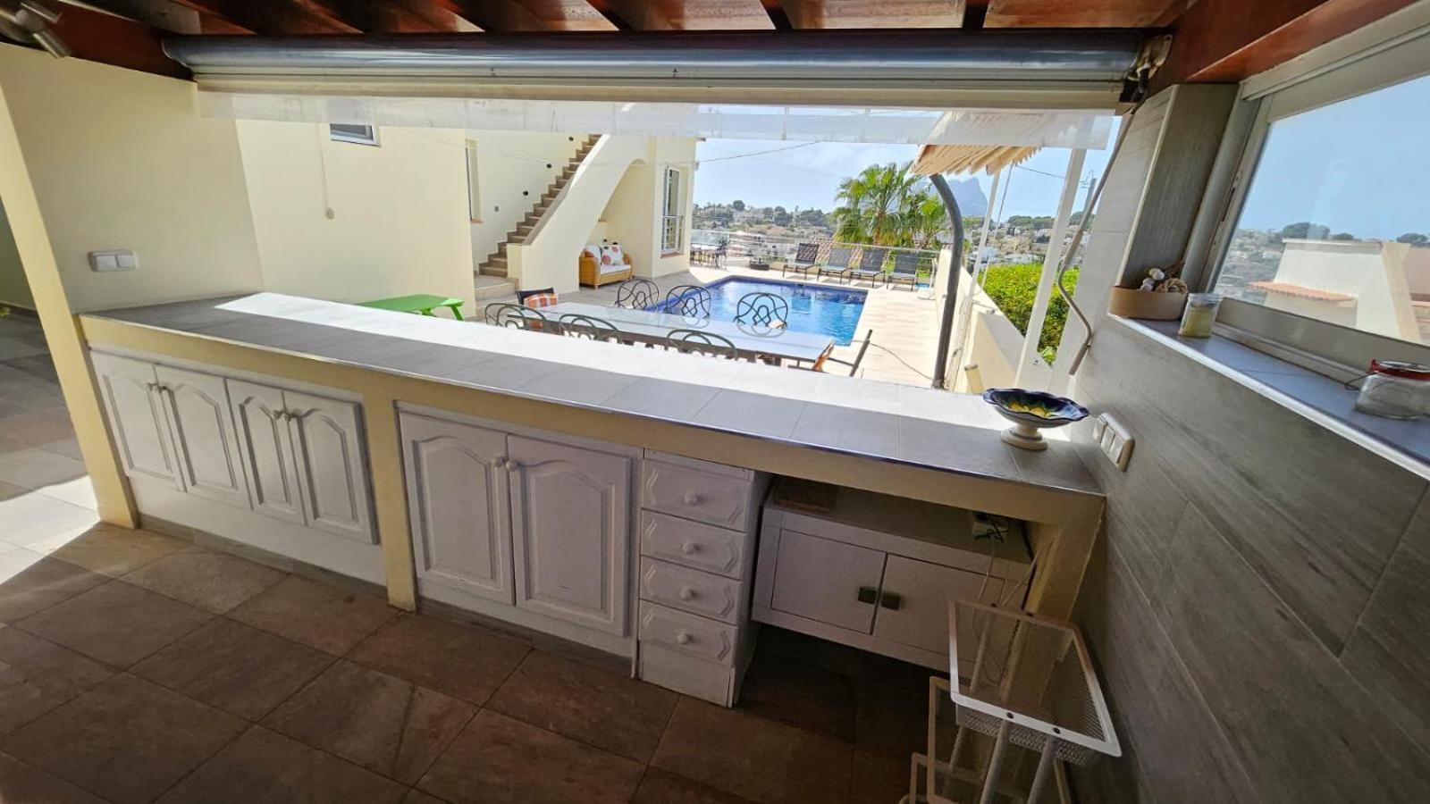 La Golondrina Villa Benissa Exteriör bild